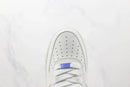 Nike Air Force 1 82 Double Swoosh White Mdium Blue–Premium