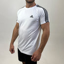 Camiseta Dry Fit III Listras Ombro–Elegante
