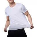 Kit Shorts Bermuda Camiseta Fitness Corrida MASCULINA ALGODO 303 - PretoCinza–Clássico