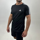 Camiseta Dry Fit III Listras Ombro–Elegante
