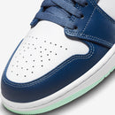 Air Jordan 1 Mid Blue Mint–Clássico