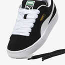 Suede XL Black White–Elegante